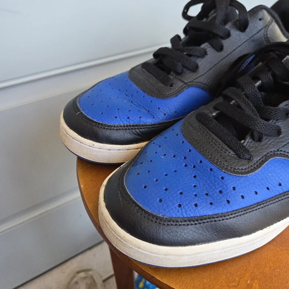 Nike Court Vision Low Black Game Royal
